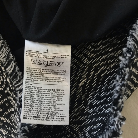 Banana republic tweed fringe sheath dress - Picture 5 of 8